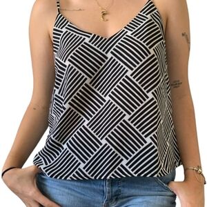 Forever 21 Woven Design Top Cami Size Medium
